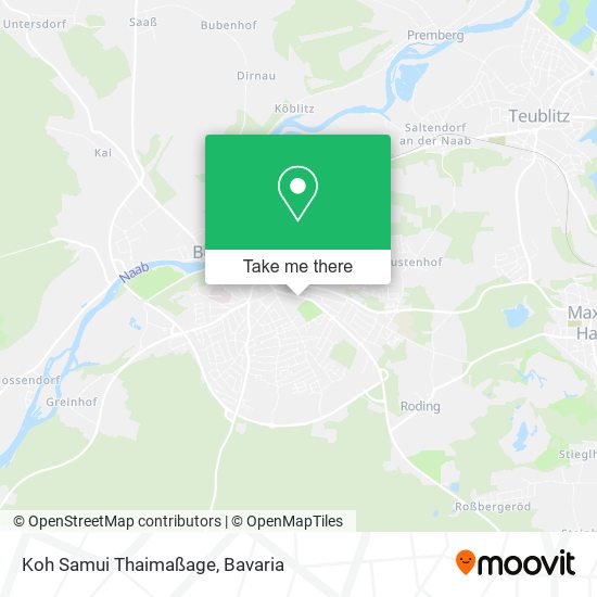 Карта Koh Samui Thaimaßage
