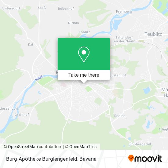 Burg-Apotheke Burglengenfeld map