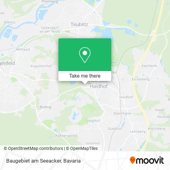 Карта Baugebiet am Seeacker