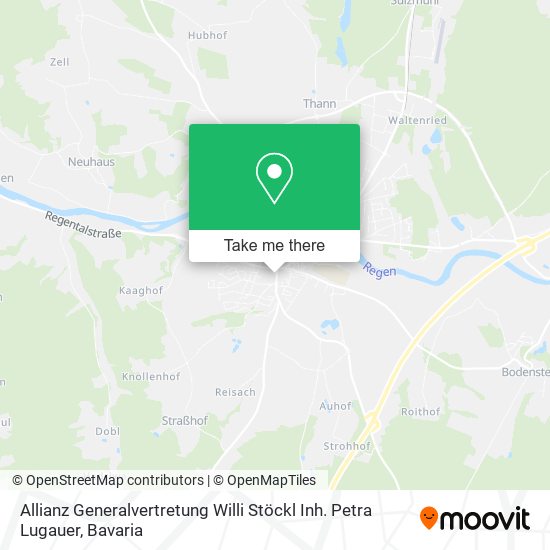 Allianz Generalvertretung Willi Stöckl Inh. Petra Lugauer map