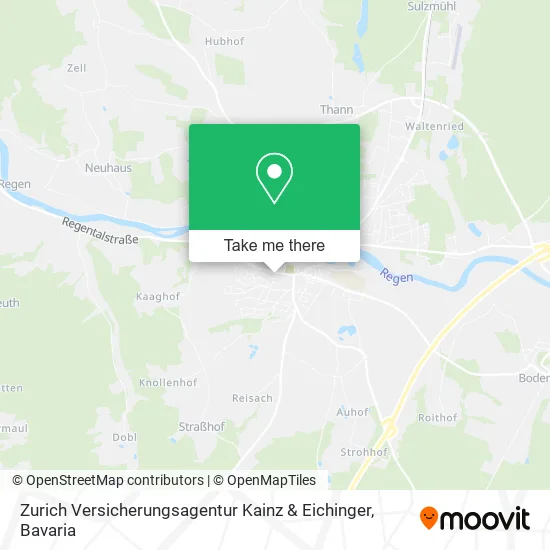 Карта Zurich Versicherungsagentur Kainz & Eichinger