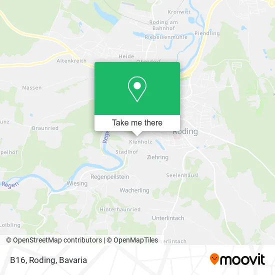Карта B16, Roding