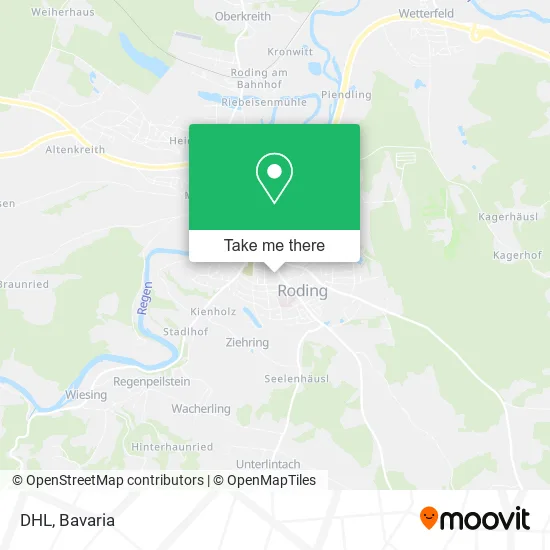 Карта DHL