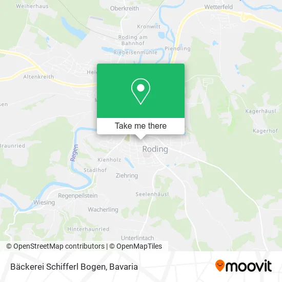 Карта Bäckerei Schifferl Bogen