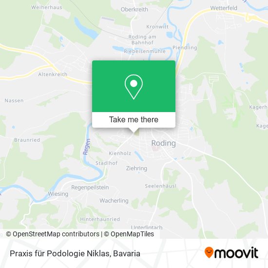Praxis für Podologie Niklas map