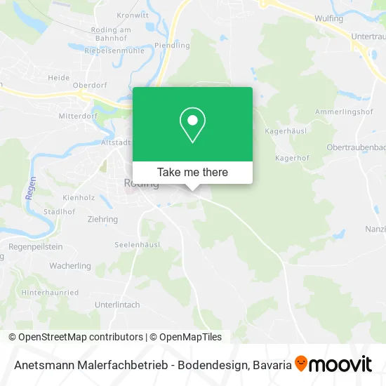 Карта Anetsmann Malerfachbetrieb - Bodendesign
