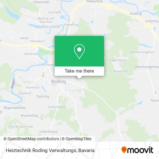 Карта Heiztechnik Roding Verwaltungs