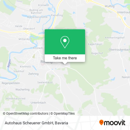 Autohaus Scheuerer GmbH map