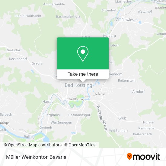 Müller Weinkontor map