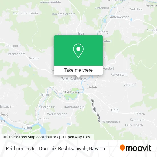 Карта Reithner Dr.Jur. Dominik Rechtsanwalt