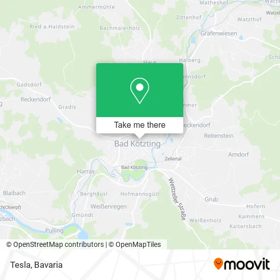 Карта Tesla