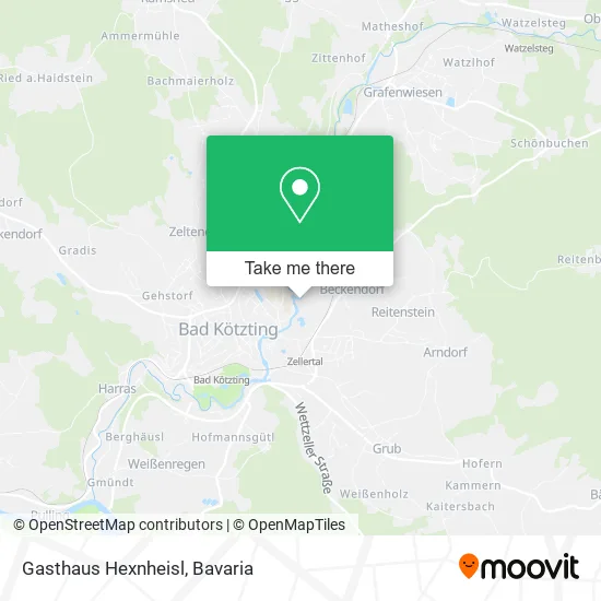 Карта Gasthaus Hexnheisl