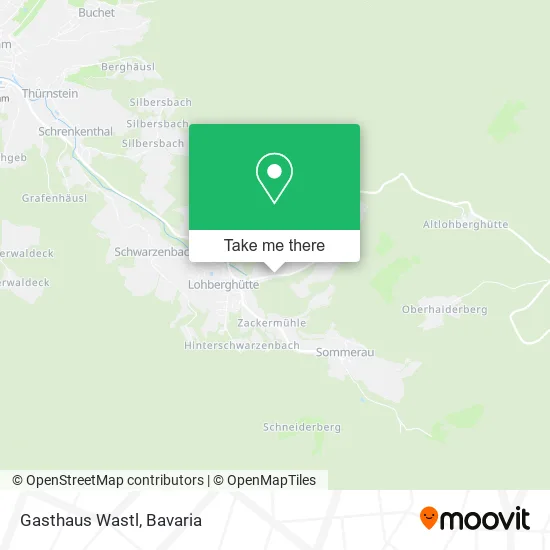 Карта Gasthaus Wastl