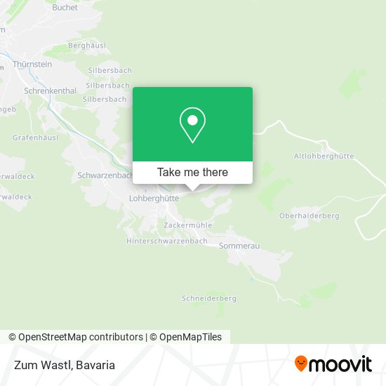 Zum Wastl map