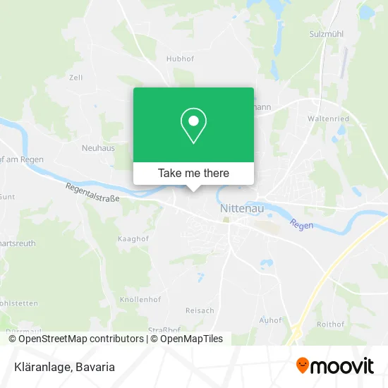 Карта Kläranlage