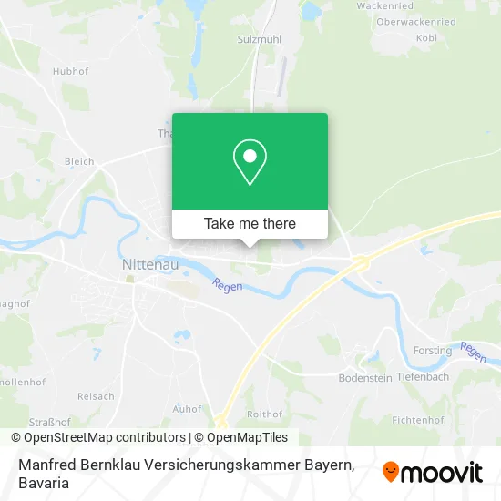 Manfred Bernklau Versicherungskammer Bayern map
