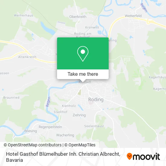 Карта Hotel Gasthof Blümelhuber Inh. Christian Albrecht