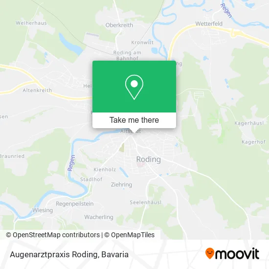 Карта Augenarztpraxis Roding