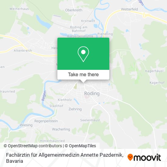 Fachärztin für Allgemeinmedizin Annette Pazdernik map