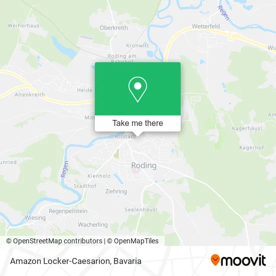 Карта Amazon Locker-Caesarion