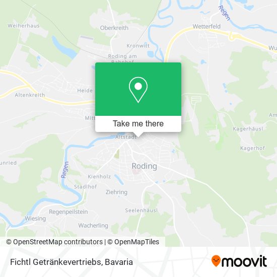 Fichtl Getränkevertriebs map
