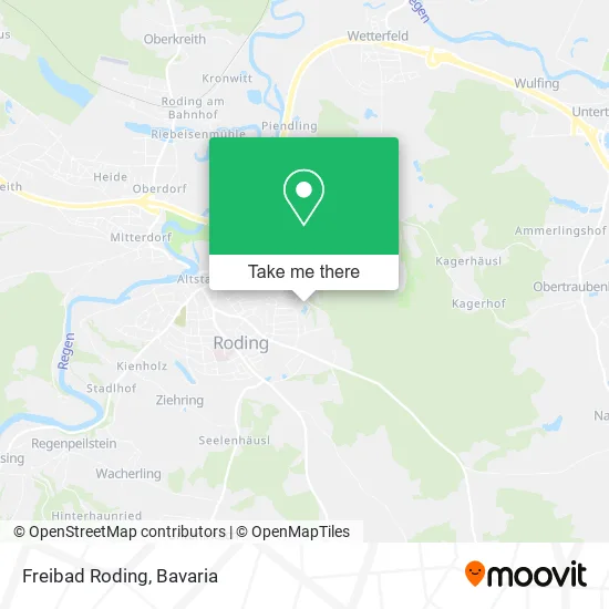 Карта Freibad Roding