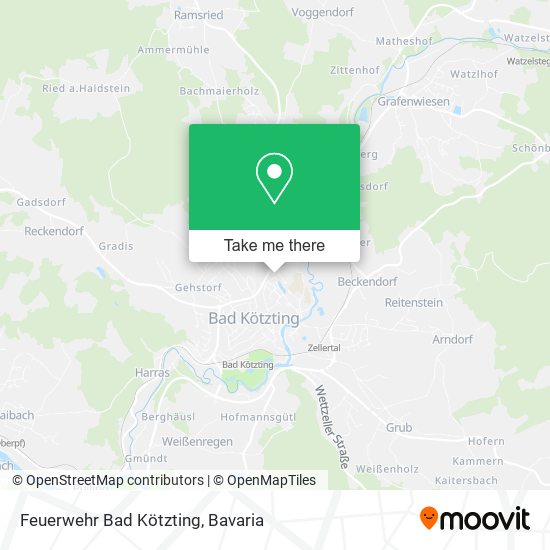 Feuerwehr Bad Kötzting map