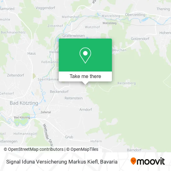 Карта Signal Iduna Versicherung Markus Kiefl