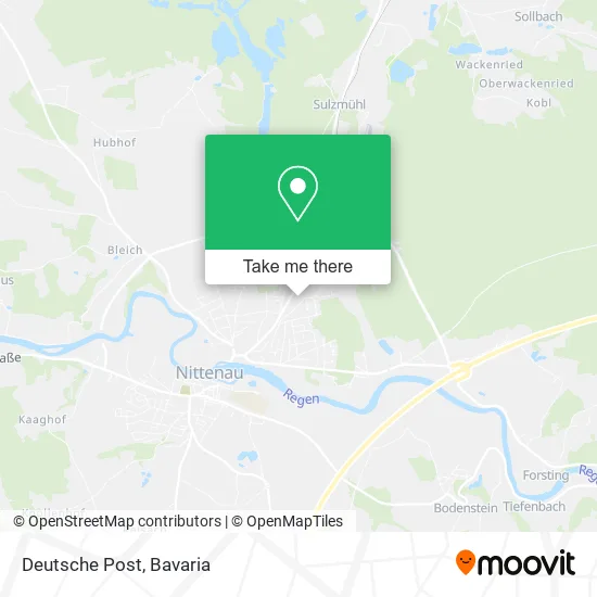 Deutsche Post map