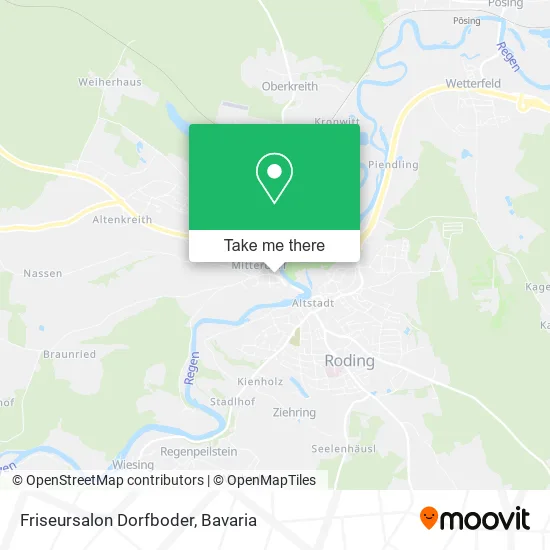 Карта Friseursalon Dorfboder