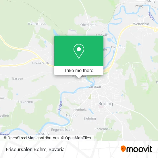 Карта Friseursalon Böhm