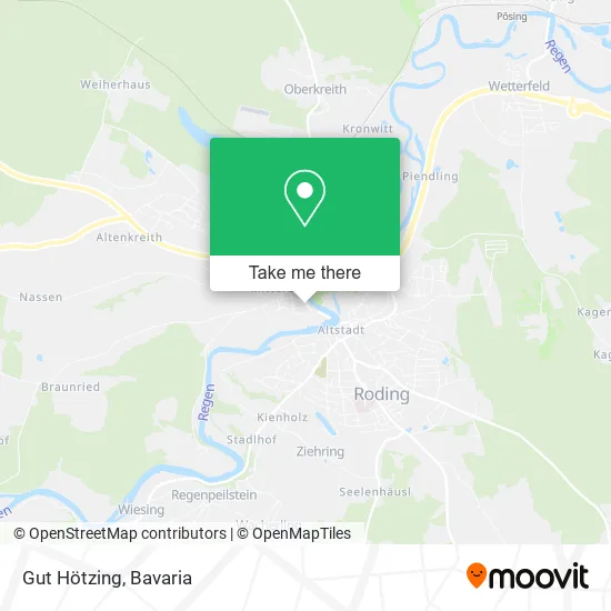 Карта Gut Hötzing