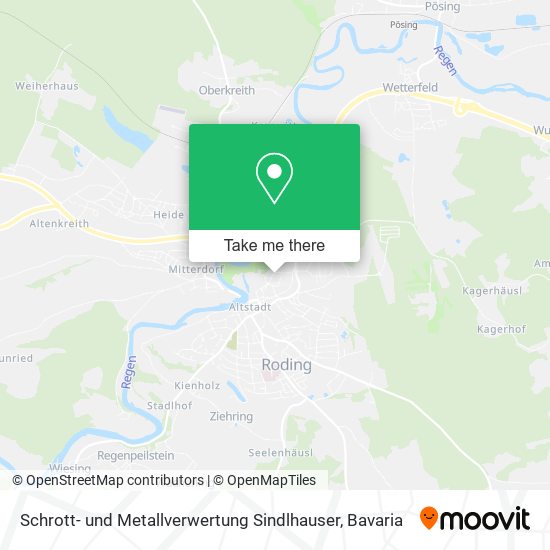 Schrott- und Metallverwertung Sindlhauser map