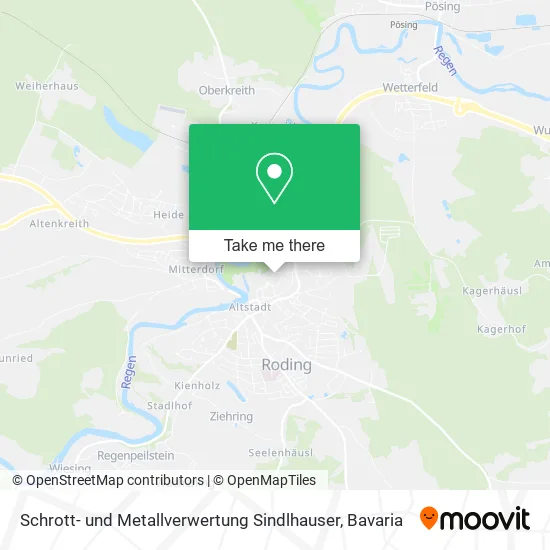 Schrott- und Metallverwertung Sindlhauser map