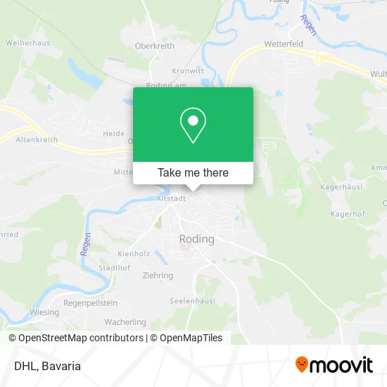 Карта DHL