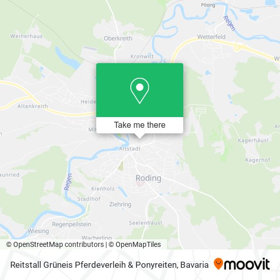 Reitstall Grüneis Pferdeverleih & Ponyreiten map