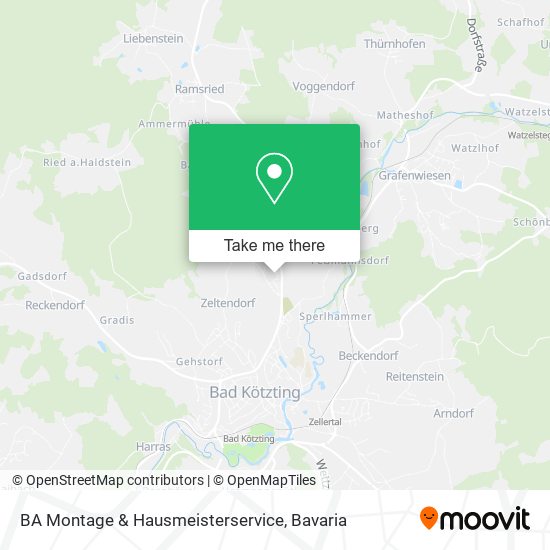 BA Montage & Hausmeisterservice map