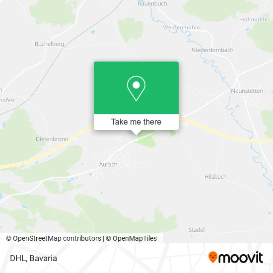 Карта DHL