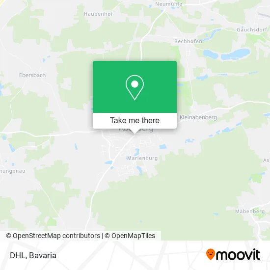 Карта DHL