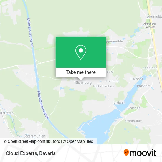 Карта Cloud Experts