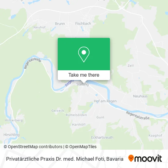Карта Privatärztliche Praxis Dr. med. Michael Foti