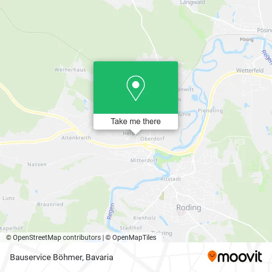 Карта Bauservice Böhmer