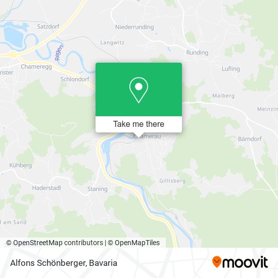 Alfons Schönberger map
