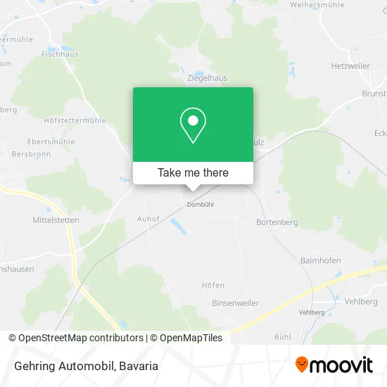 Карта Gehring Automobil