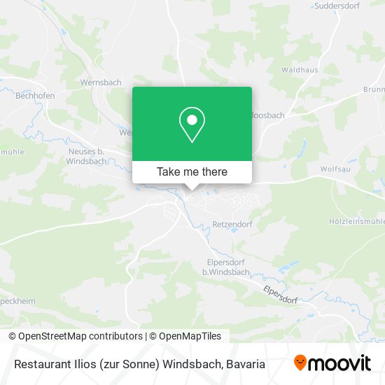Restaurant Ilios (zur Sonne) Windsbach map
