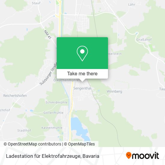 Ladestation für Elektrofahrzeuge map