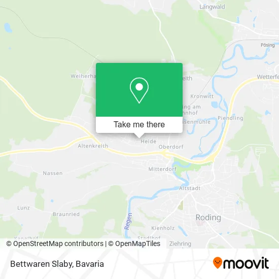 Карта Bettwaren Slaby