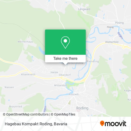 Карта Hagebau Kompakt Roding