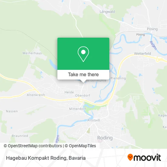 Карта Hagebau Kompakt Roding