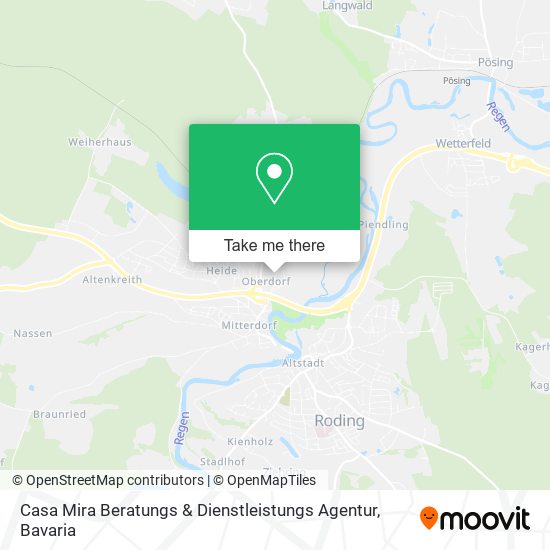 Casa Mira Beratungs & Dienstleistungs Agentur map